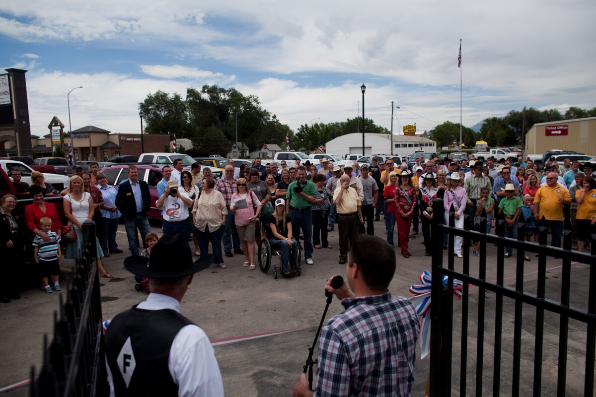Spanish Fork Celebrates New Rodeo Arena News Sports Jobs Daily Herald